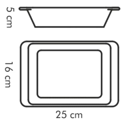 TESCOMA SERVING BAKING RECT 622014