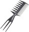 Generic 10Pcs Black Multifunction Pro Salon Hair Styling Barbers Brush Combs Set Hairdressing Tool Hair Massage For Women Men Kids