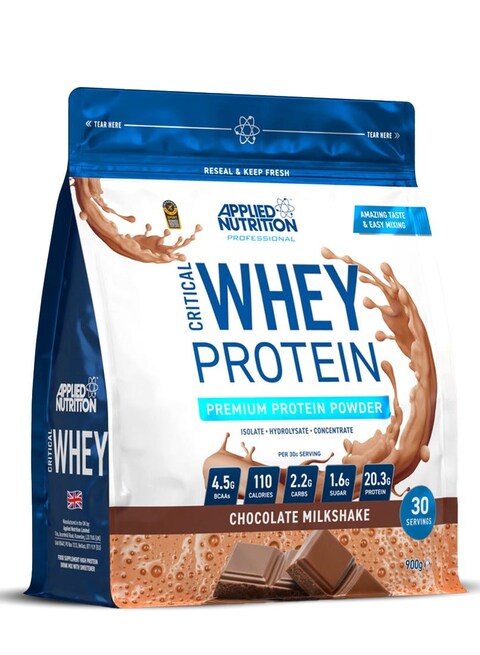 Applied Nutrition Critical Whey Advanced Protein Blend,Chocolate Milkshake, 900gm