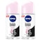 NIVEA Antiperspirant Roll-on for Women Black &amp; White Invisible Original 50ml Pack of 2