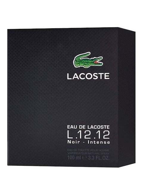 Lacoste L.12.12 Noir Eau De Toilette - 100ml