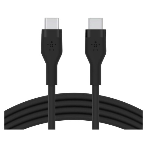 كابل شحن بيلكن بوست تشارج من تايب سي الى تايب سي - 1 متر - أسود - CAB004bt1MBK