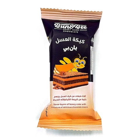 كعكة عسل النحل والشوكولاتة - 35 جم