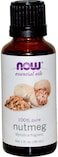 Now Foods, Essential Oils, Nutmeg, 1 Fl Oz (30 ml)