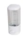 Almufarrej Innovative Wall Mounted Soap Dispenser White/Clear 23 X 7Cm