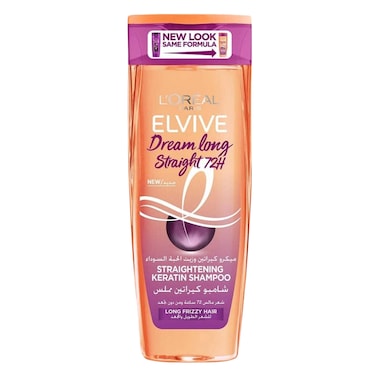 L&#39;Oreal Paris Elvive Dream Long Straight 72H Strengthening Keratin Shampoo 400ml