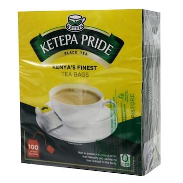 Ketepa Pride Tagged Tea Bags 2G X 100 Pieces