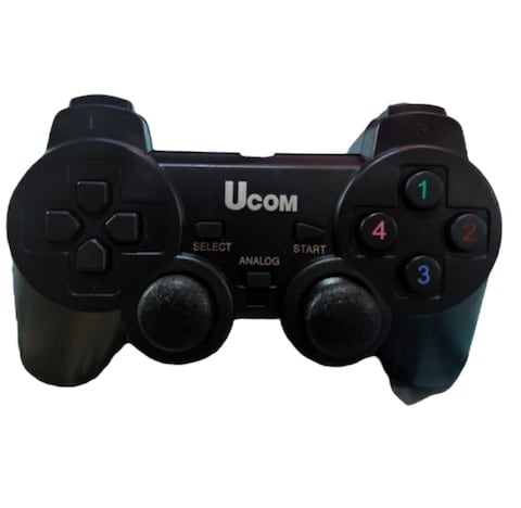 UCOM-704 PC Dual Shock JoypadController high precision analog joystick360-degree-wide control