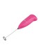 Generic Electric Handheld Coffee And Milk Egg Beater Whisk Pink