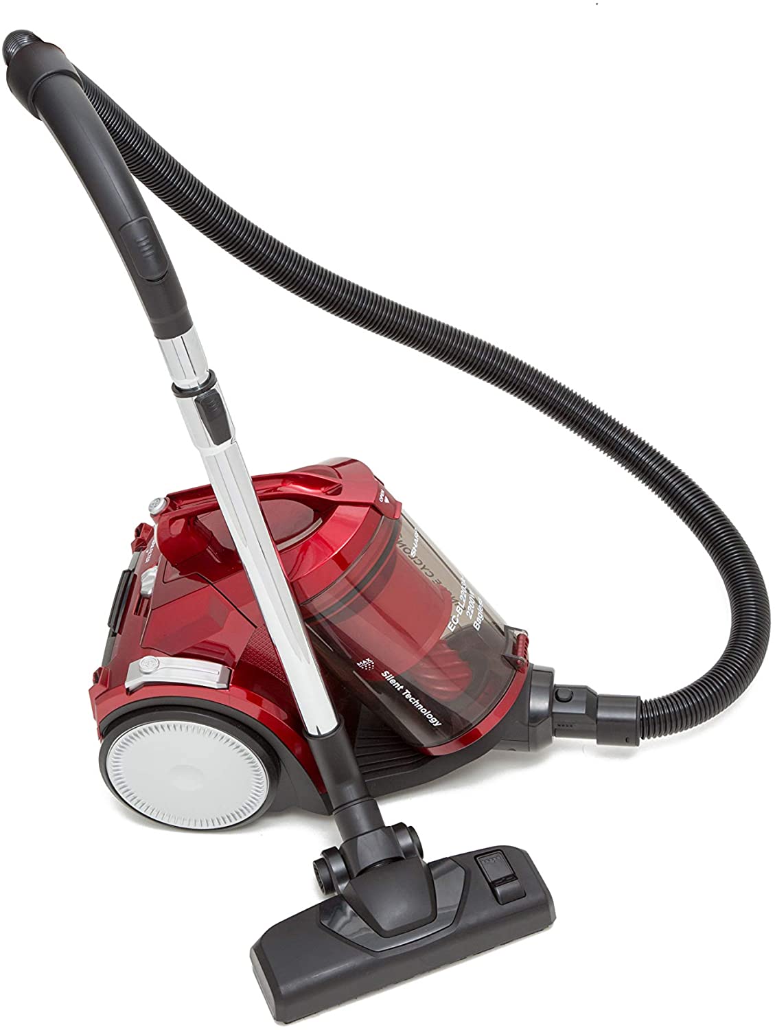 Sharp Vacuum Cleaner 2000W Cyclone Canister Red Model Ecbl2003A -1 Years Full Warranty