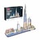CubinFun 3D Fun Dubai Cityline 3D Puzzle Multicolour Pack of 182
