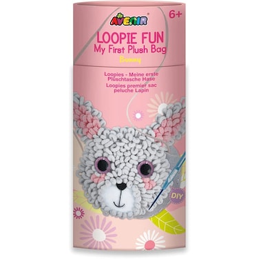 Avenir Loopie Fun My First Plush Bag Bunny
