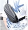 Multifunctional bag, easy to carry, for travel, work wings, keeping papers and phone, uses, adjustable shoulder strap, gray model 9600