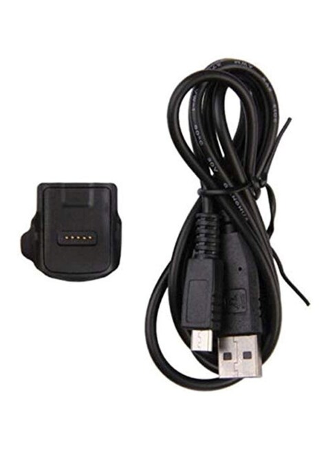 Generic - USB Charging Dock For Samsung Galaxy Gear Fit R350 Black