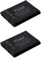 DMK Power 2 x EN-EL19 700mAh Camera Battery Compatible with Nikon Coolpix S32 S100 S2500 S2600 S2700 Etc Cameras