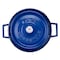 Lava Round Casserole 32cm Blue
