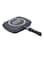 Home Master Die Cast Double Pan Black 28centimeter