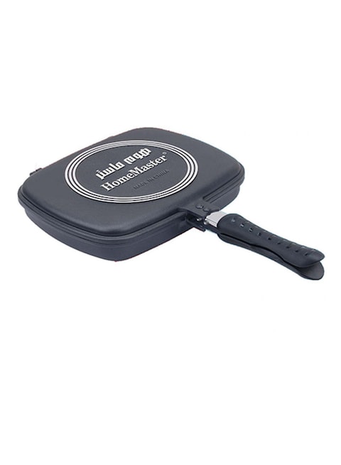 Home Master Die Cast Double Pan Black 28centimeter