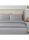 Hotel Linen Klub Striped Duvet Cover Cotton, Silver King 245X265