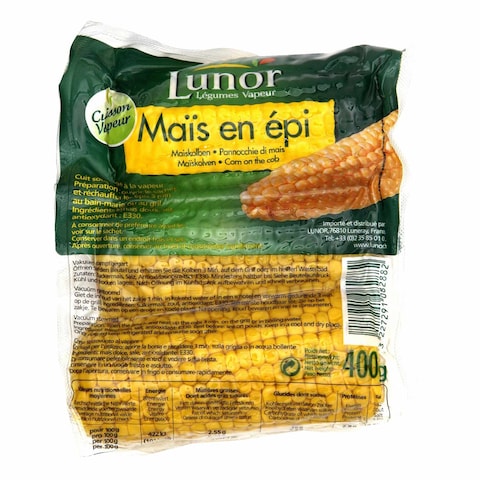 Buy Lunor Cooked Sweet Corn 400g in UAE