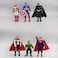 6 Piece Superhero Action Figures Sets Marvel Hero Series Collectible Ornaments for cake Toppers