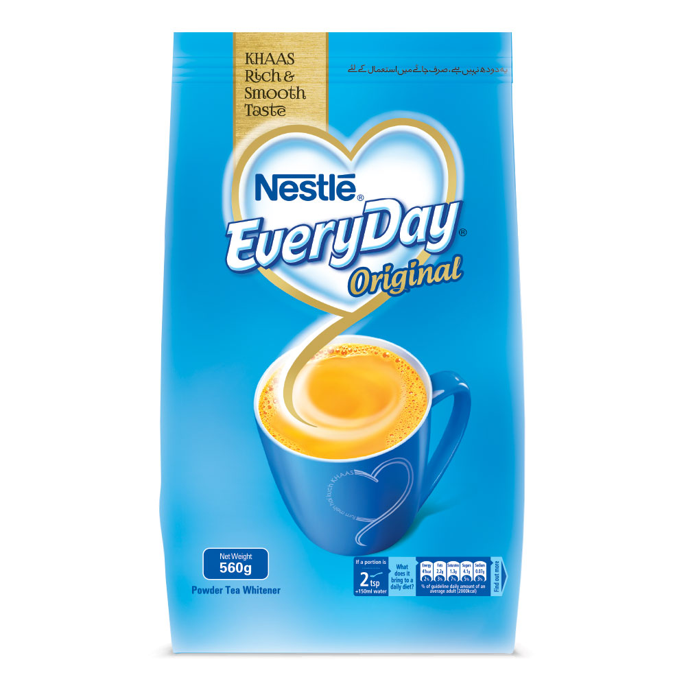 Nestle Everyday Original Tea Whitener Pouch  560 gr