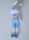 Exquisite Handcrafted Crochet Doll: Enchanting and Huggable Amigurumi Creation, Crafted with Care from 100% Cotton, Ideal for Children, A Thoughtful Gift and Captivating Nursery Accent