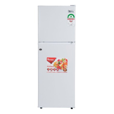 Ramtons 128 Liters 2 Door Direct Cool Fridge, White- Rf/174