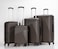 VIPTOUR Set of 4 ABS Trolley Luggage With Number Lock 20,24,28,32 Inches