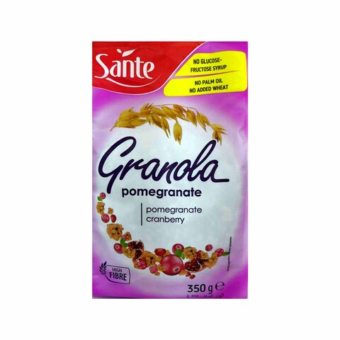 Sante Granola With Pomegranate Cereal Packet - 350 Gram