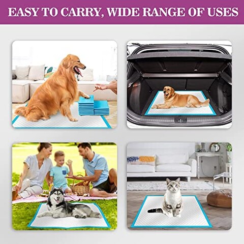 Vsell24  Extra Large Pads for Dogs Cats Rabbits Pets-(Large) 60X90cm 100PC