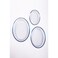 Taliona Oval Bakeware Set Clear 0.7L+1.6L+2.4L