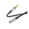 Hoco Digital Audio Extension AUX Cable 1 Meter - Grey - UPA20
