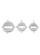 Generic 3-Piece Dumplings Mould Set White 15 X 10 X 2.5Centimeter