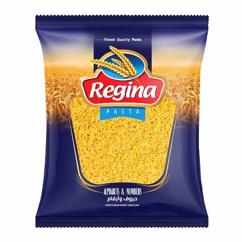 Regina Pasta Alphabet And Numbers - 400 Gram