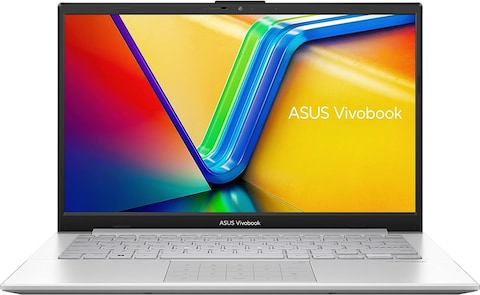 Asus Vivobook GO 14 E1404GA-NK039W, Slim Laptop, i3-N305, 8GB, 256G, UFS 2.1 SSD, Intel UMA, Win11 Home, 14-Inch, HD Webcam, Chiclet-Eng-Arb-KB, Cool Silver