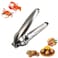 Nutcracker Chestnut Clip, Nut Cracker Sheller Walnut Pliers, Metal Nut Opener Plier, 304 Stainless Steel Kitchen Tools Multifunctional Chestnut Opener Nut Walnut,Kitchen Dried Fruit Opener