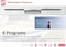 Sharp 12 Place Settings Free Standing Dishwasher, QW-MB612-SS3, Steel, 6 Programs