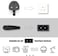 1.8M UK TV Power Cable 90 Degree Right Angled IEC C7 Figure 8
