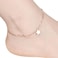 Aiwanto Ankle Chain Rose Gold Anklet Star Lucky Anklet