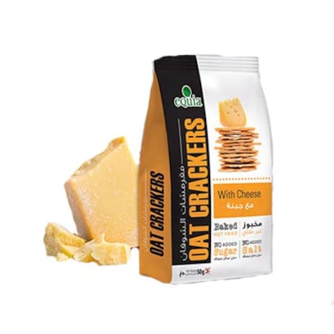 Equia Crackers Cheese 50GR