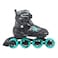 Roces Moody In Line Skates Black and Aqua