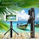 The Mohrim K10 Foldable Mini Tripod Bluetooth Selfie Stick With Mirror