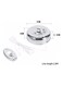 Ezzyso 6-Piece Retractable Clothes Line Silver 10 x 10 x 6cm