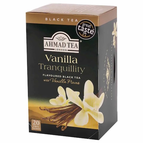 Buy Ahmad Tea Vanilla Tea - 20 Count in Egypt