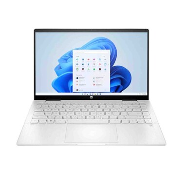 HP Pavilion x360 2-in-1 Convertible Laptop 12th Gen Core i3-1215U 256G SSD 8GB RAM 14inch FHD Windows 11 Silver English Arabic Keyboard