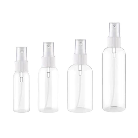 Generic-Fine Mist Spray Bottles Empty Spray Bottles Refillable Container Atomizer for Hair Portable Spritzer Travel Bottle Spray Set Leak Proof for Makeup Cosmetic Containers