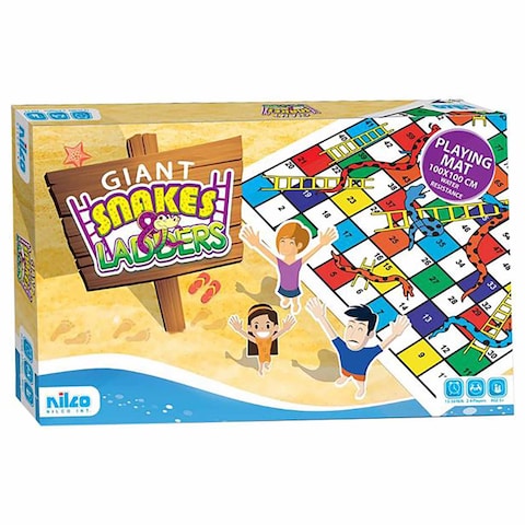 Nilco Giant Snake And Ladder Board Game