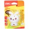 Deli Rabbit Shaped 1 Hole Sharpener 0560 White