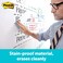 Post-It Super Sticky Dry Erase Surface Def3X2, 2 Ft X 3 Ft (60.9 Cm X 91.4 Cm), , Whiteboard Film